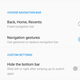 Las opciones de Android 10 en un OnePlus.
Captura: Gizmodo